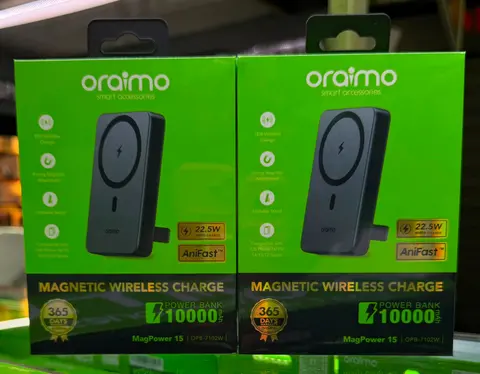Oraimo MagPower 10,000mAh Magnetic Wireless Power Bank